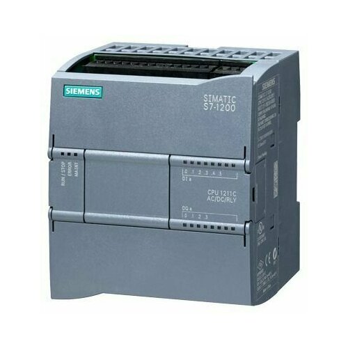 SIMATIC S7-1200, Компактное ЦПУ CPU 1211C AC/DC/RLY, Siemens 6ES7211-1BE40-0XB0