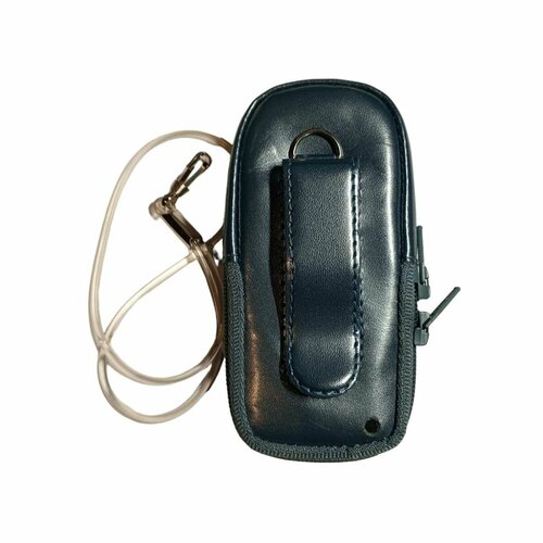 Кожаный чехол для телефона Siemens A65 "Alan-Rokas" серия "Absolut" (аквамарин) натуральная кожа