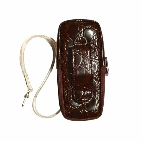 Кожаный чехол для телефона Siemens A75 "Alan-Rokas" серия "Absolut" (бордовый) натуральная кожа