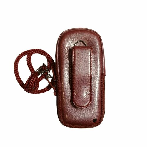 Кожаный чехол для телефона Siemens A65 "Alan-Rokas" серия "Absolut" (розовый металлик) натуральная кожа