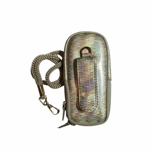 Кожаный чехол для телефона Siemens A65 "Alan-Rokas" серия "Absolut" (серебро) натуральная кожа