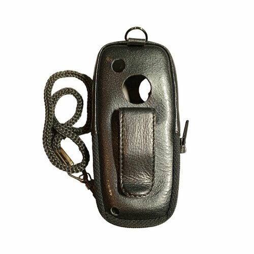 Кожаный чехол для телефона Siemens CX65/CX70 "Alan-Rokas" серия "Absolut" (серый) натуральная кожа