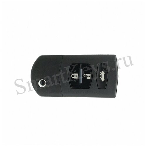 Ключ Mazda 3 6 выкидной с тремя кнопками чип 4D-63, европейский 433Mhz SIEMENS