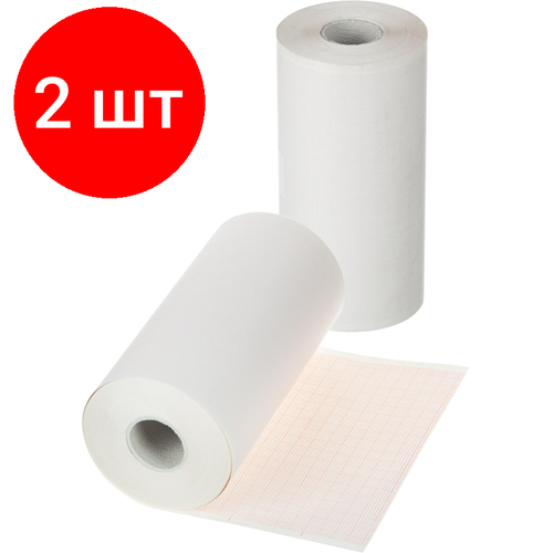 Комплект 2 рул, Бумага для ЭКГ SIEMENS Cardiostat 31 S 104х30, /711840/