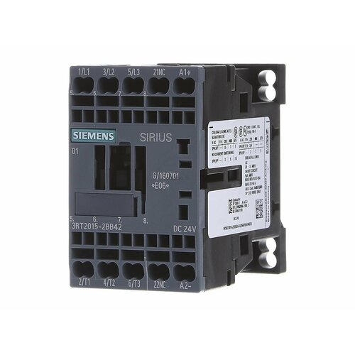 Магнитный контактор 7A 24VDC 3RT2015-2BB42 – Siemens – 4011209827400