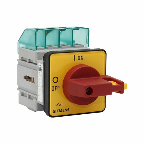 Siemens 3LD2022-0TK13 Выключатель-разъединитель (аварийный) 3P 16A (AC-23 400V)