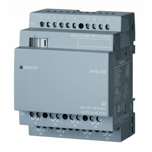 6ED1055-1FB10-0BA2 LOGO! DM16 230R модуль расширения SIEMENS