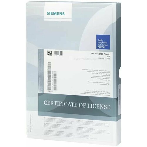 Программное Обеспечение Siemens SIMATIC STEP 7 Prof. V14 6ES78221AA040YA5