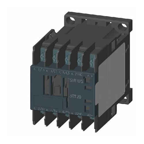 Магнитный контактор 12A 24VDC 3RT2017-4BB42 – Siemens – 4011209847460
