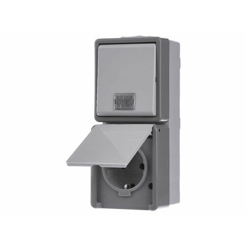 Комбинированный переключатель KNX / настенная розетка 5TD4811 – Siemens – 4001869040615