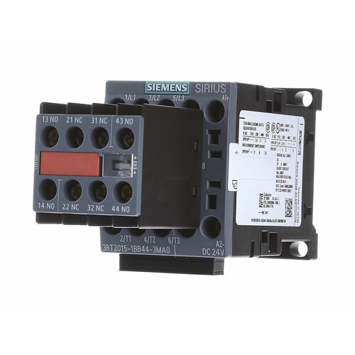 Магнитный контактор 7A 24VDC 3RT2015-1BB44-3MA0 – Siemens – 4011209847255