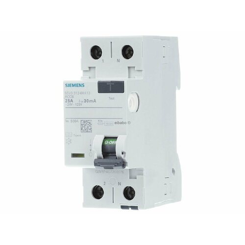 Выключатель остаточного тока 5SV3312-6KK13 – Siemens – 4001869435633