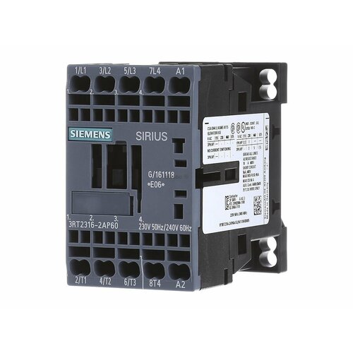 Магнитный контактор 9А 220В переменного тока 3RT2316-2AP60 – Siemens – 4011209914315