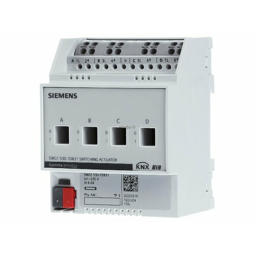 Переключатель для домашней автоматизации KNX 5WG1530-1DB31 – Siemens – 7612914108517