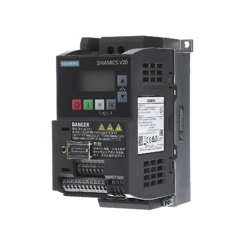 Преобразователь частоты 200 . 240 В 0,75 кВт 6SL3210-5BB17-5BV1 – Siemens – 4042948669853