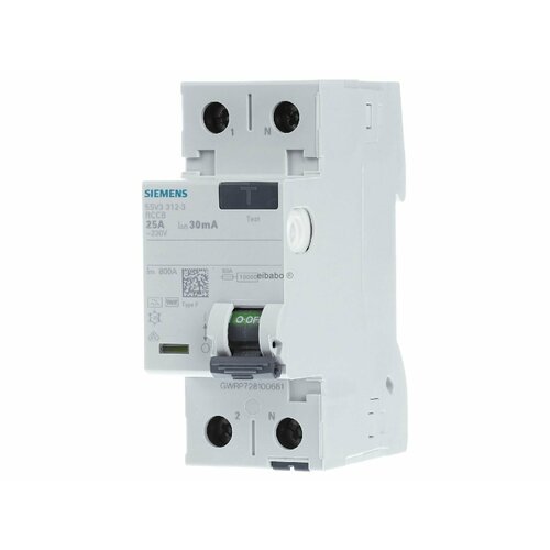 Выключатель остаточного тока 5SV3312-3 – Siemens – 4001869484372
