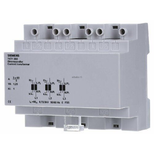 Измерительный трансформатор тока 60 / 5А 7KT1200 – Siemens – 4001869197302