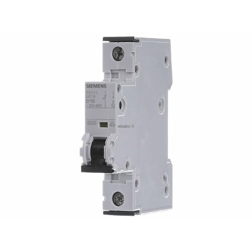 Миниатюрный автоматический выключатель 1-полюсный D16A 5SY4116-8 – Siemens – 4001869202044