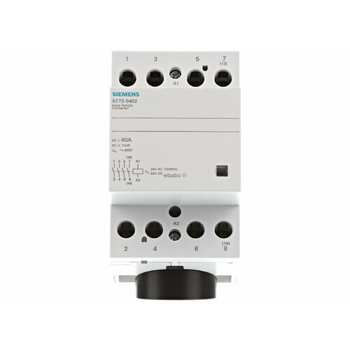 Установка контактора 24В переменного / постоянного тока 5TT5040-2 – Siemens – 4001869435190