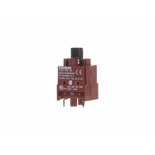 Блок вспомогательных контактов 1 NO / 0 NC 3SB2455-1B – Siemens – 4011209028456