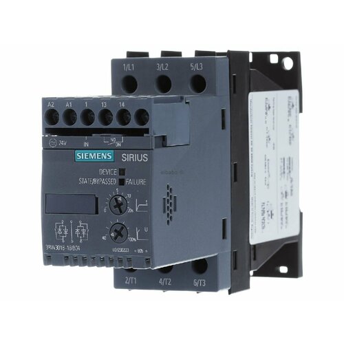 Устройство плавного пуска 17,6A 24V AC 24VDC 3RW3018-1BB04 – Siemens – 4011209719651