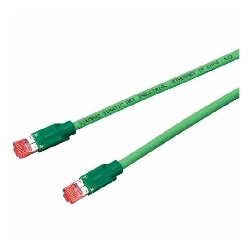 RJ45 8 (8) соединительный шнур кат.6 1м 6XV1870-3QH10 – Siemens – 4019169404921