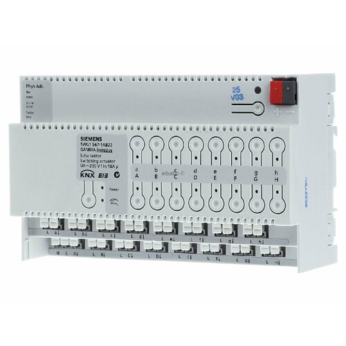 Исполнительный механизм KNX, 16-кратный, N 567/22 5WG1567-1AB22 – Siemens – 4001869395975