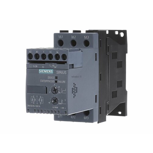 Устройство плавного пуска 17,6А 110 . 230В переменного тока 3RW3018-1BB14 – Siemens – 4011209719668