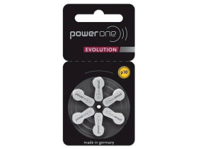 Набор батареек для слуховых аппаратов Power one Evolution p10