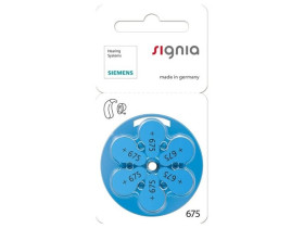 Батарейка Siemens ZA675 (6 штук) 0065