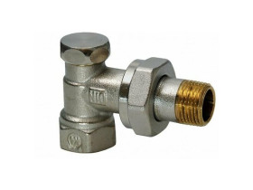 Радиаторный клапан угловой AEN15 производства Siemens, DN15, внутренняя и внешняя резьба
