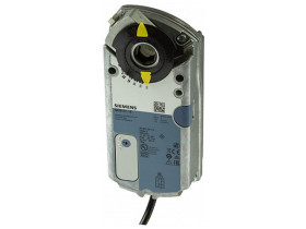 Привод воздушной заслонки поворотного типа, AC 100…240 В, 2-/3-точечный, 20 Нм, 150 с SIEMENS GEB341.1E S55499-D336