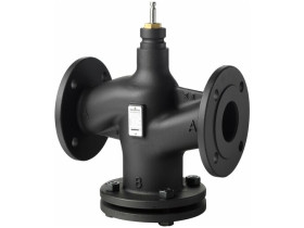 Регулирующий клапан 2-х ходовый VVF53.40-25 производства Siemens, PN25, DN40, Kvs25