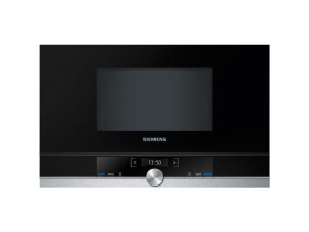 Микроволновая печь встраиваемая Siemens BF634LGS1, чёрный