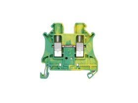 Проходная клемма PE с винтовыми клеммами