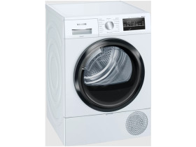 Сушильная машина Siemens WT47RTE0PL, белый/черный