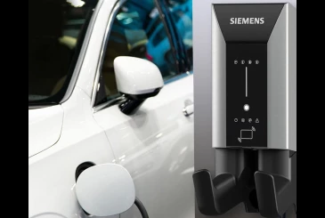 Электрические зарядные станции Siemens для электромобилей