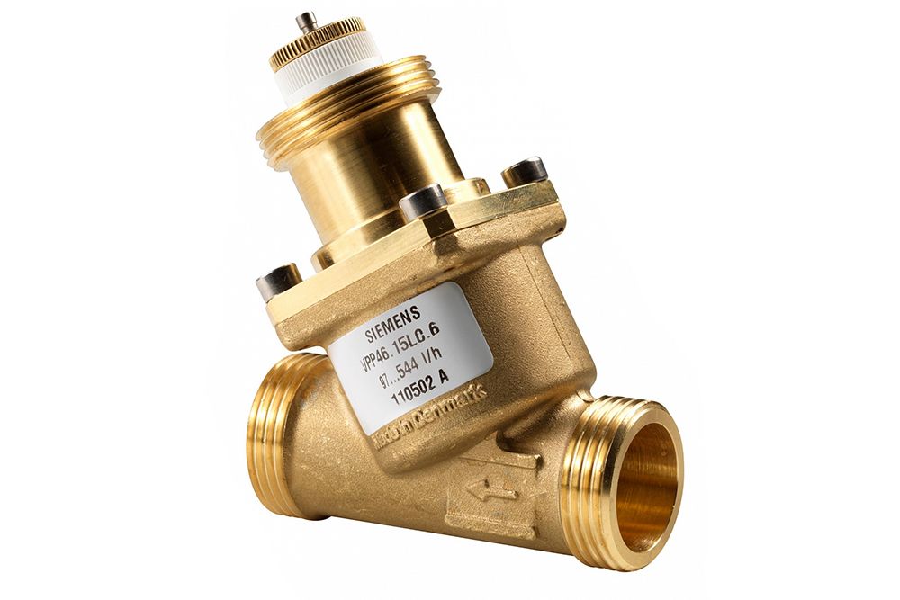 Комбиклапаны и приводы для комбиклапанов от Siemens 